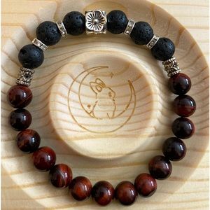 Crystal gemstone bracelet